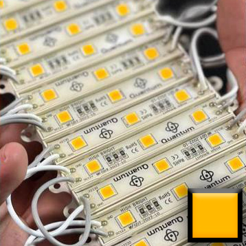 اس ام دی بلوکی سه مقاومت QUANTUM زرد انبه ای