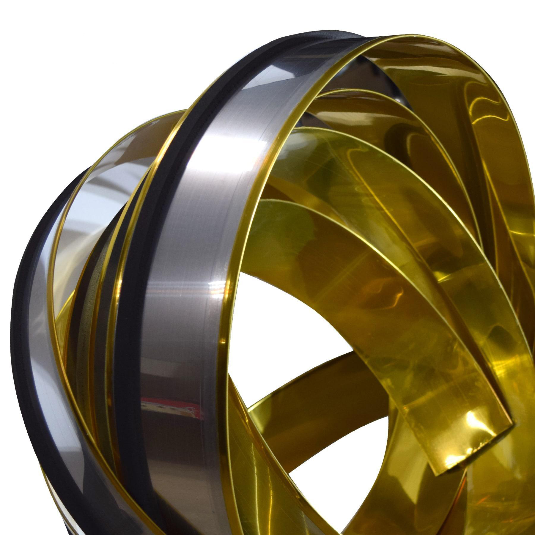 رول چنلیوم ساده ۷ سانتی طلایی