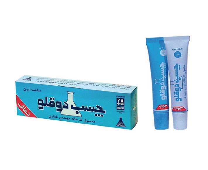 چسب دوقلوی شفاف غفاری